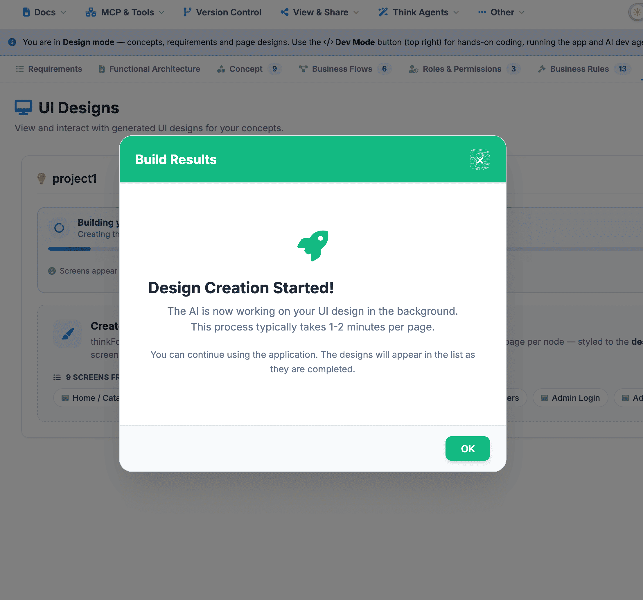 Developer Mode